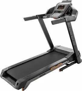 Электрическая беговая дорожка KETTLER Alpha Run 400 с двигателем 3 л.с., макс. скоростью 20 км/ч, нагрузкой 140 кг и полотном 500 x 1400 мм