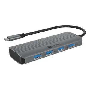 Docking Station ICY BOX IB-DK4022a-CPD USB 3.2 Gen 1 Type-C 4K