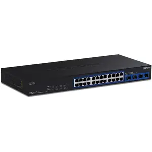 Network switch TRENDNET TEG-S50284 — Unmanaged 24-port 2.5G Ethernet (100/1000/2500), 200 Gbit/s switching