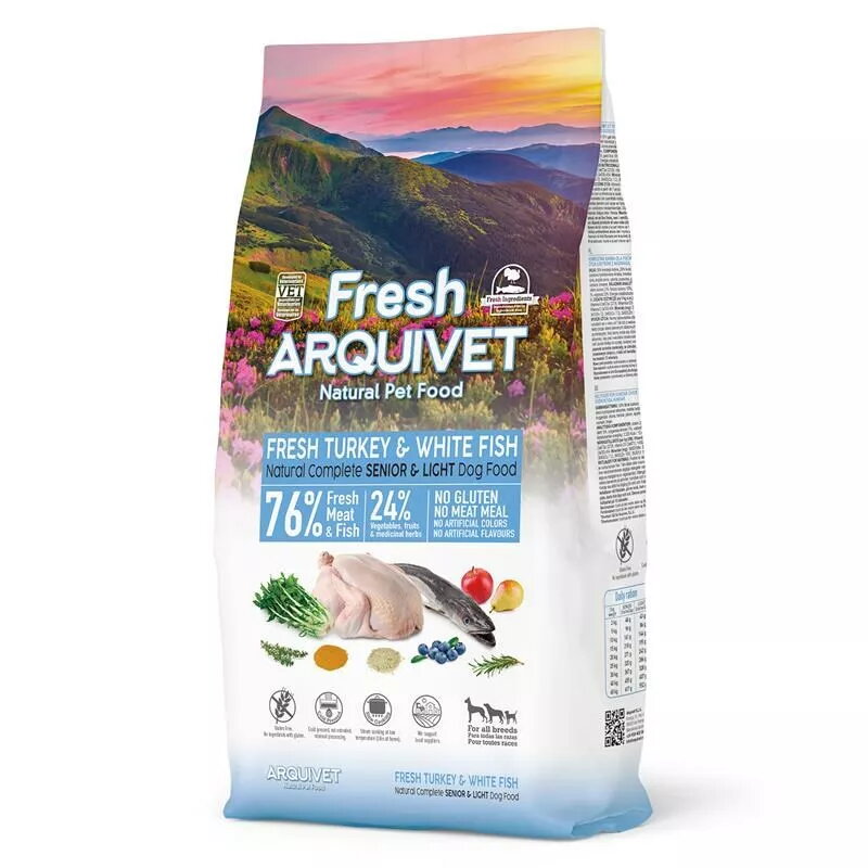 Sausais barības produkts suņiem ARQUIVET Fresh