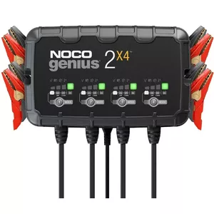 Battery Charger NOCO GENIUS2X4 8A 4-bank — NOCO GENIUS2X4