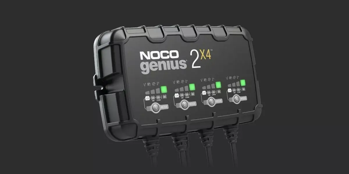 Зарядное устройство NOCO GENIUS2X4 8A 4-канала Photo 2