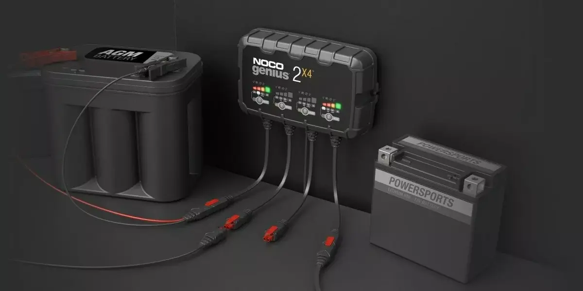 Зарядное устройство NOCO GENIUS2X4 8A 4-канала Photo 3