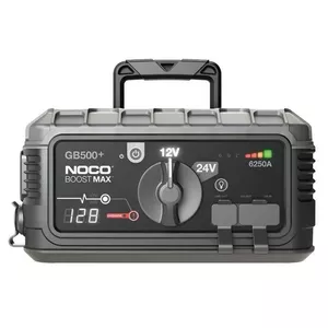 Jump starter NOCO GB500 6250A 12V/24V, portable battery booster for automotive and commercial vehicles
