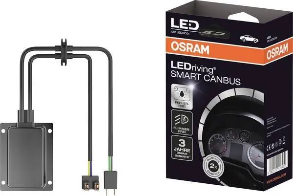 Ledvance LEDriving Smart Canbus H7 LED bulbs, 2 pcs Photo 2