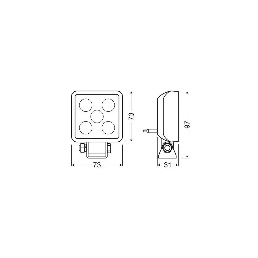 Car headlight Lampa OLEDW103WD Photo 5