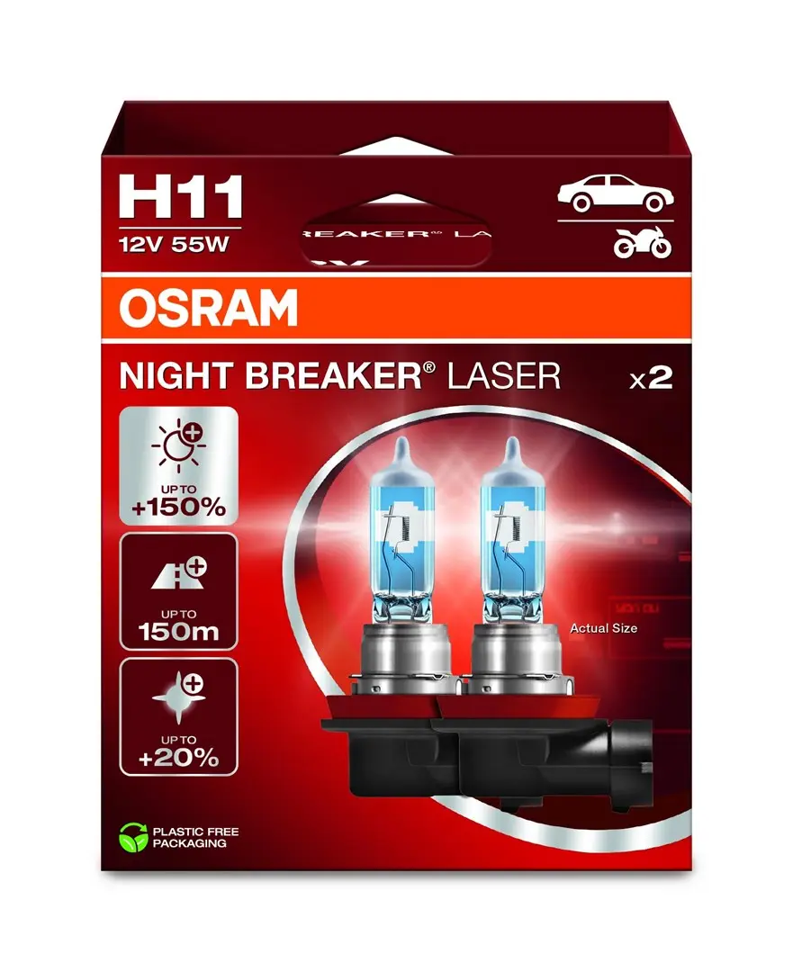 Halogēna auto spuldze Ledvance Night Breaker