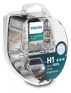 Philips X-tremeVision Plus Halogen Headlight Bulb 12258XVPS2 H1 55W 12V 3500K P14.5s