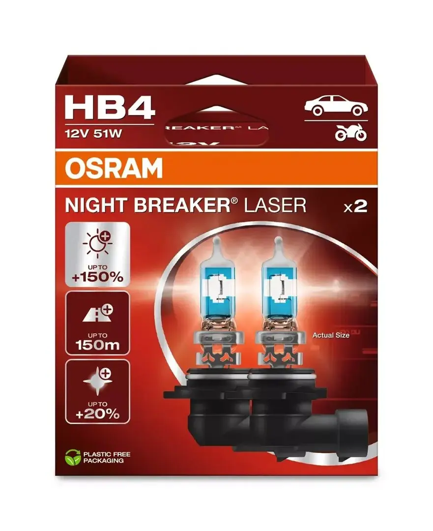 Automobiļu lukturu spuldzes Ledvance Night Breaker