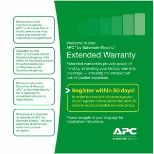 APC Service Pack 3 Year Extended Warranty