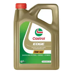 Engine oil Castrol EDGE 5W-40 Titanium, synthetic motor oil, 4 L, viscosity 5W-40