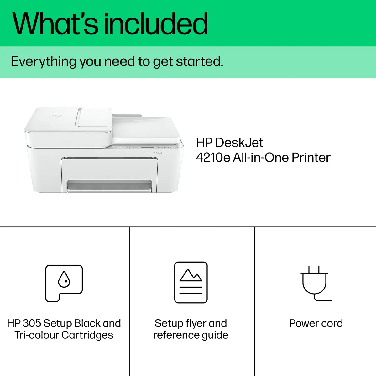 HP DeskJet 4210e AiO Printer 588S0B Photo 4