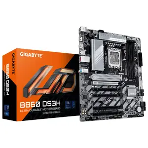 Материнская плата GIGABYTE B860 DS3H, Intel B860, LGA 1851, ATX