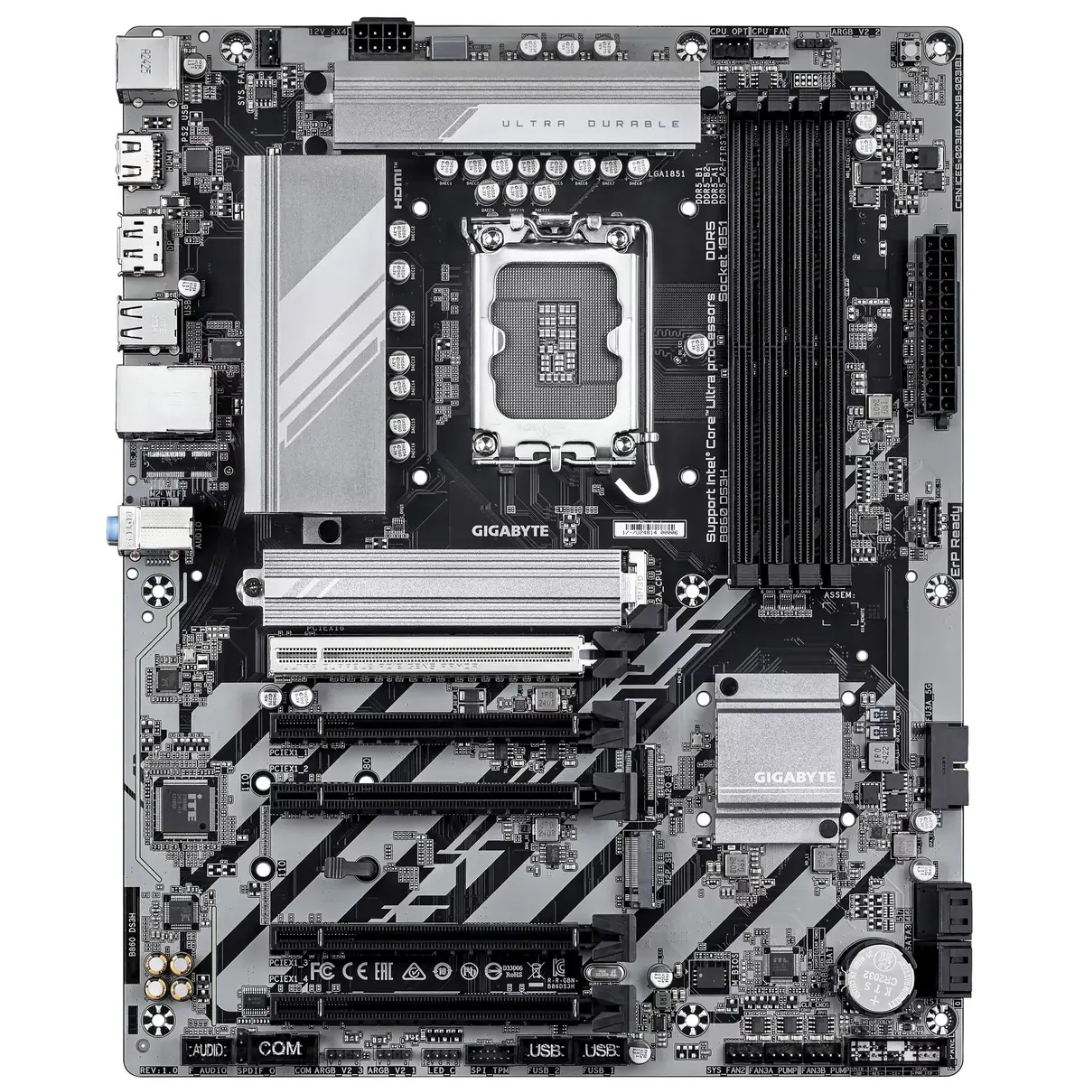Pamatplate GIGABYTE B860 DS3H, B860 Photo 2