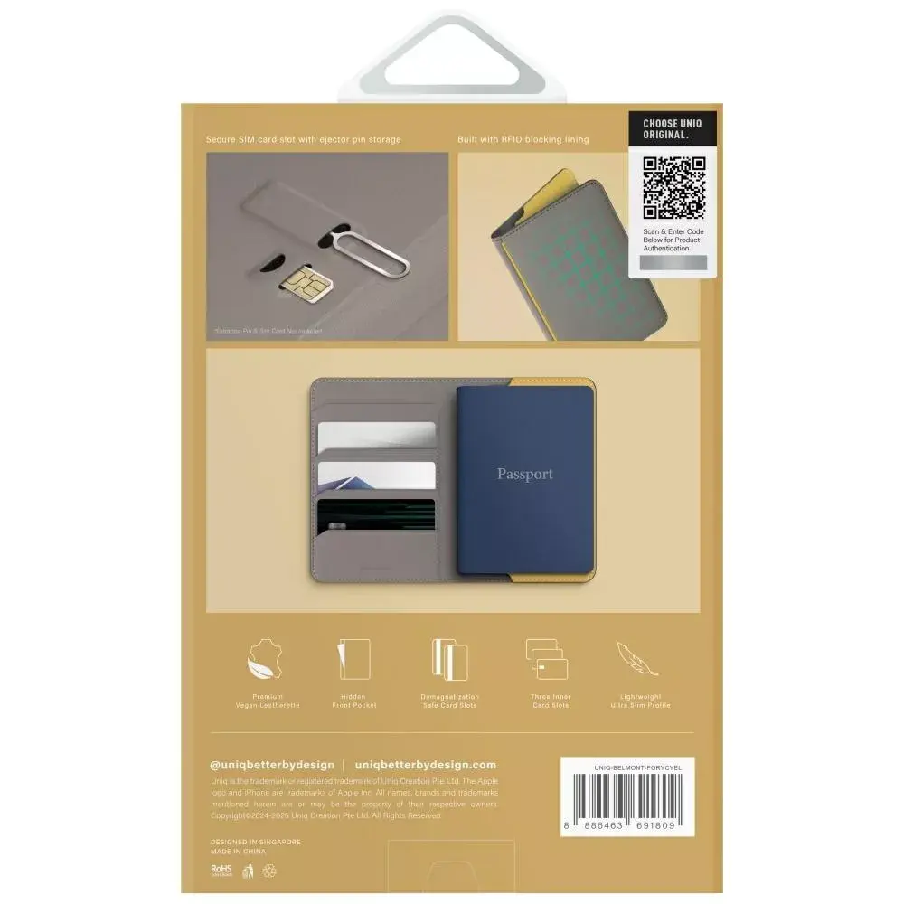 Чехол для паспорта Uniq Belmont RFID Photo 5