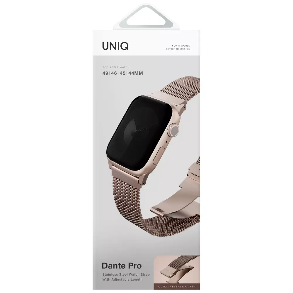 Стальной ремешок Uniq Dante Pro для Apple Watch 49/46/45/44 мм Photo 4