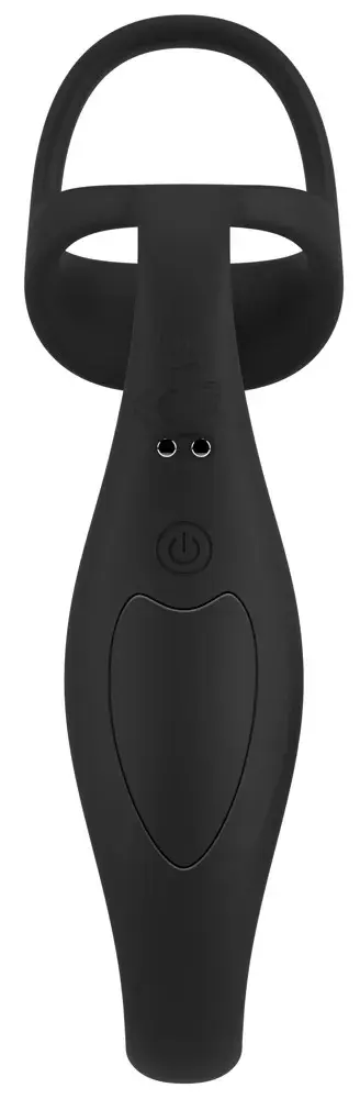 Массажёр простаты Rebel Silicone Black — два мотора, пульт Photo 6