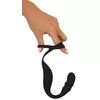 Массажёр простаты Rebel Silicone Black — два мотора, пульт Photo 9