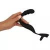 Массажёр простаты Rebel Silicone Black — два мотора, пульт Photo 10