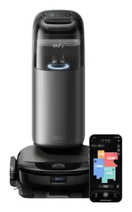 Робот-пылесос Eufy S1 Pro с универсальной станцией черный сухая и влажная уборка время работы 216 мин аккумулятор 4600 мАч