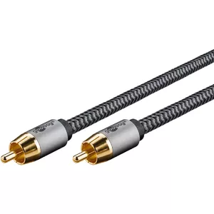 Audio Cable Goobay 65296 5m RCA Male to Male Copper Gold Plated