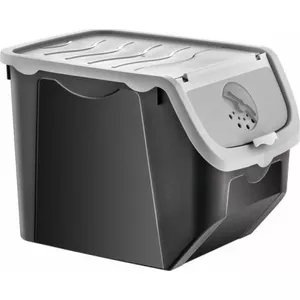 Контейнер для овощей и фруктов ORION 730513-S — 12 л, серый