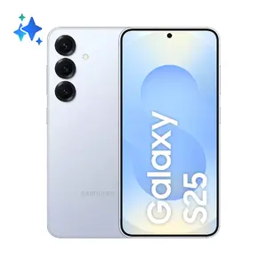 Смартфон Samsung Galaxy S25 — 6.2" AMOLED, 12 ГБ ОЗУ, 128 ГБ, тройная 50 МП камера, 5G, IP68, синий