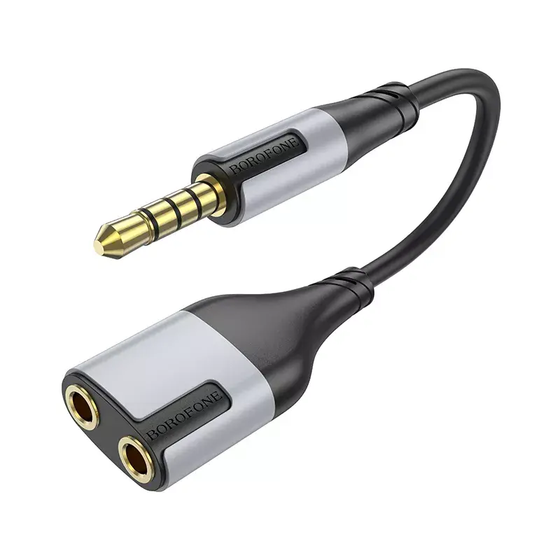 Borofone BL19 3.5mm 2-in-1 audio cable Photo 2