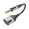 Borofone BL19 3.5mm 2-in-1 audio cable Photo 2