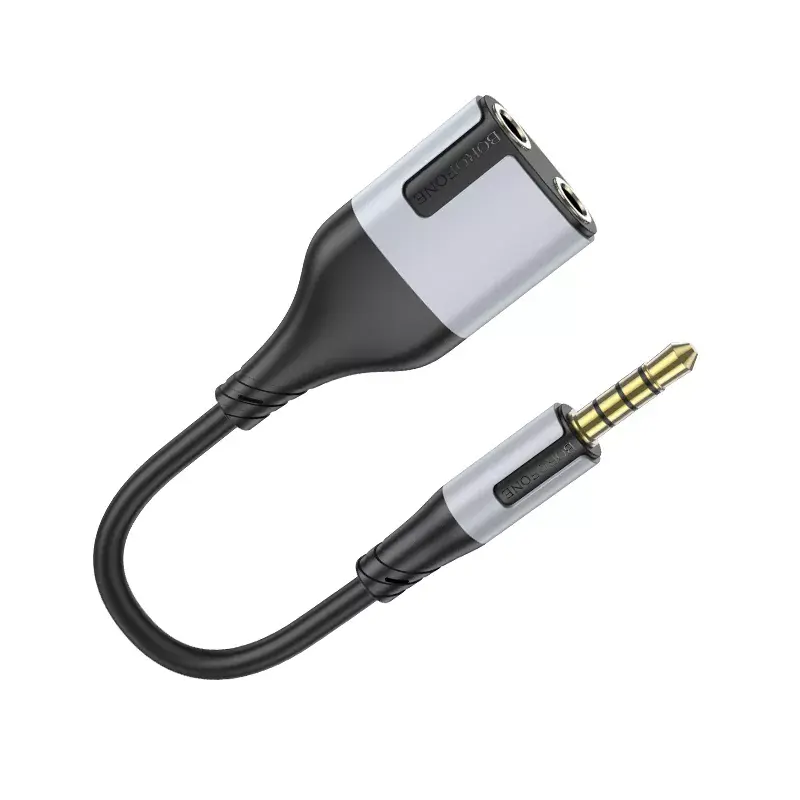 Borofone BL19 3.5mm 2-in-1 audio cable Photo 5