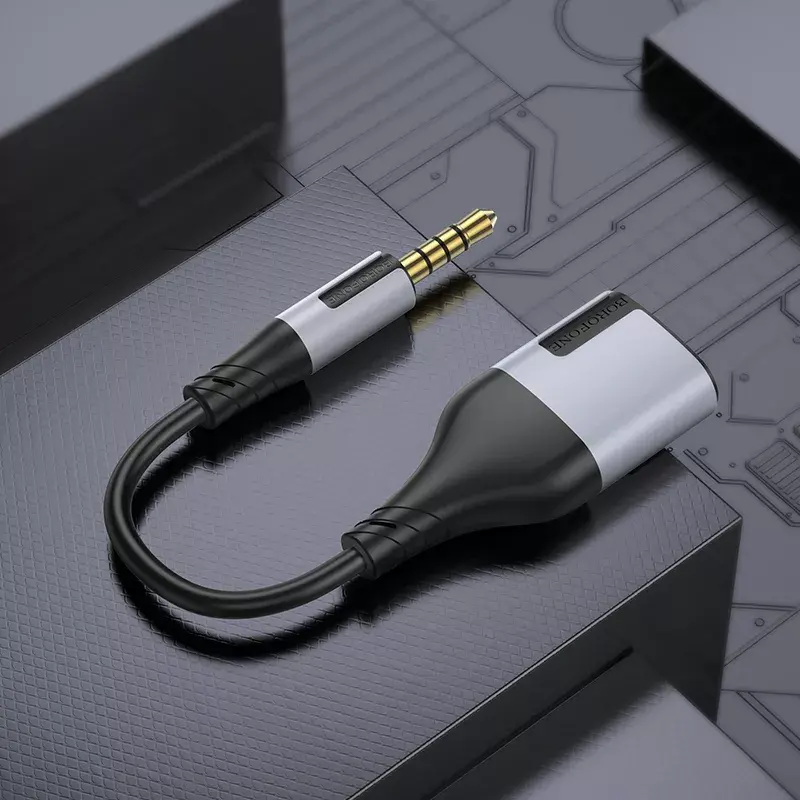 Borofone BL19 3.5mm 2-in-1 audio cable Photo 8