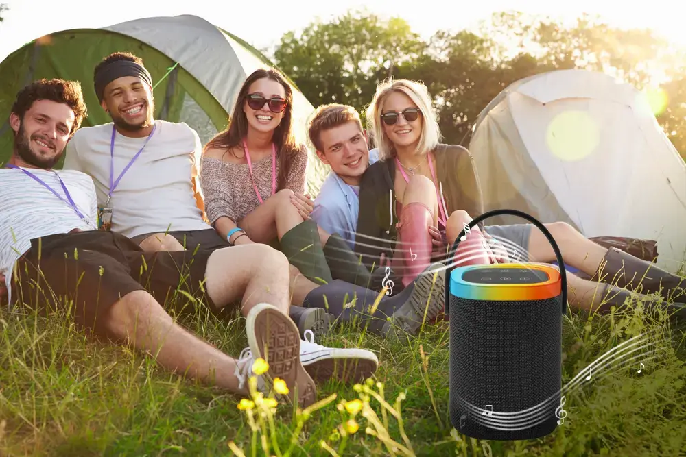 GEMBIRD SPK-BT-LED-06 pārnēsājams Bluetooth skaļrunis Photo 5