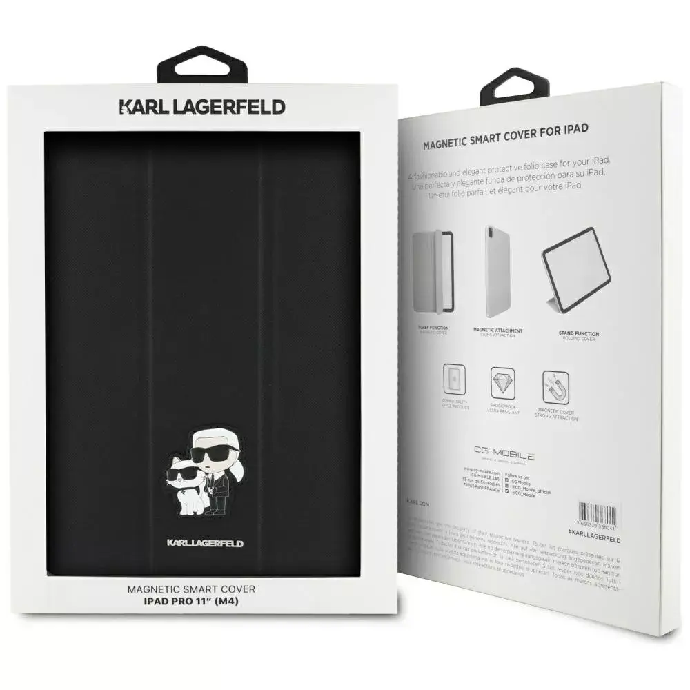 Maciņš Karl Lagerfeld KLFC11PM24SAKCK priekš iPad Pro 11" Photo 6