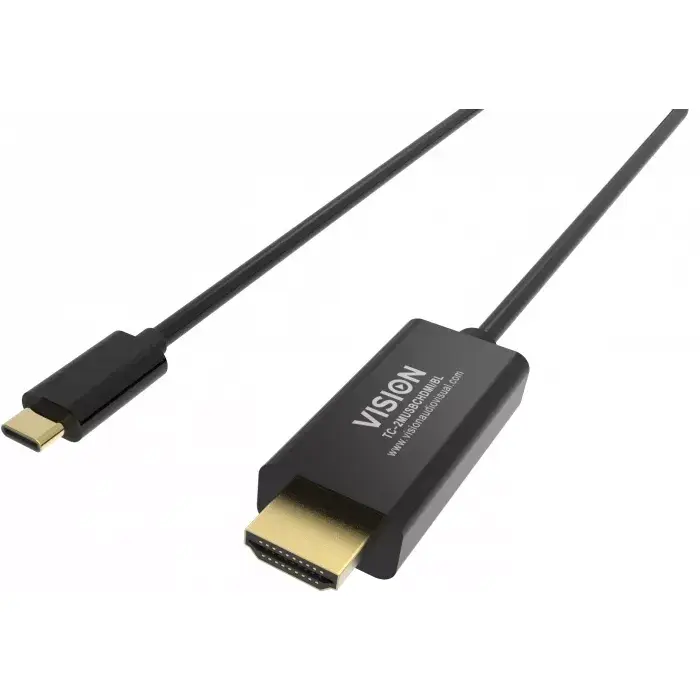 Кабель DisplayPort Vision TC 2MUSBCDP8K/BL Photo 2