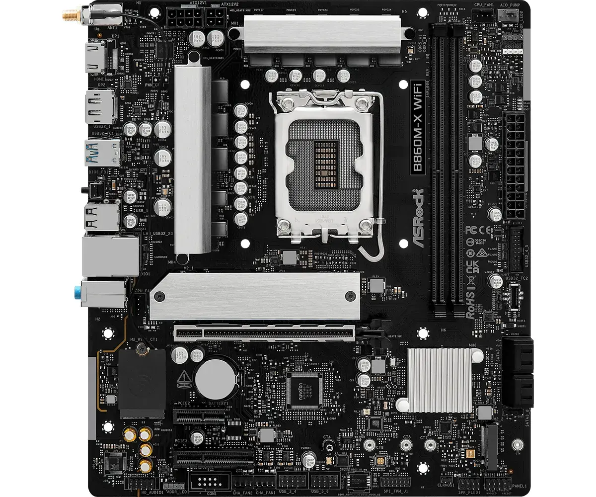 ASRock B860M-X WiFi материнская плата — Intel B860 Photo 3
