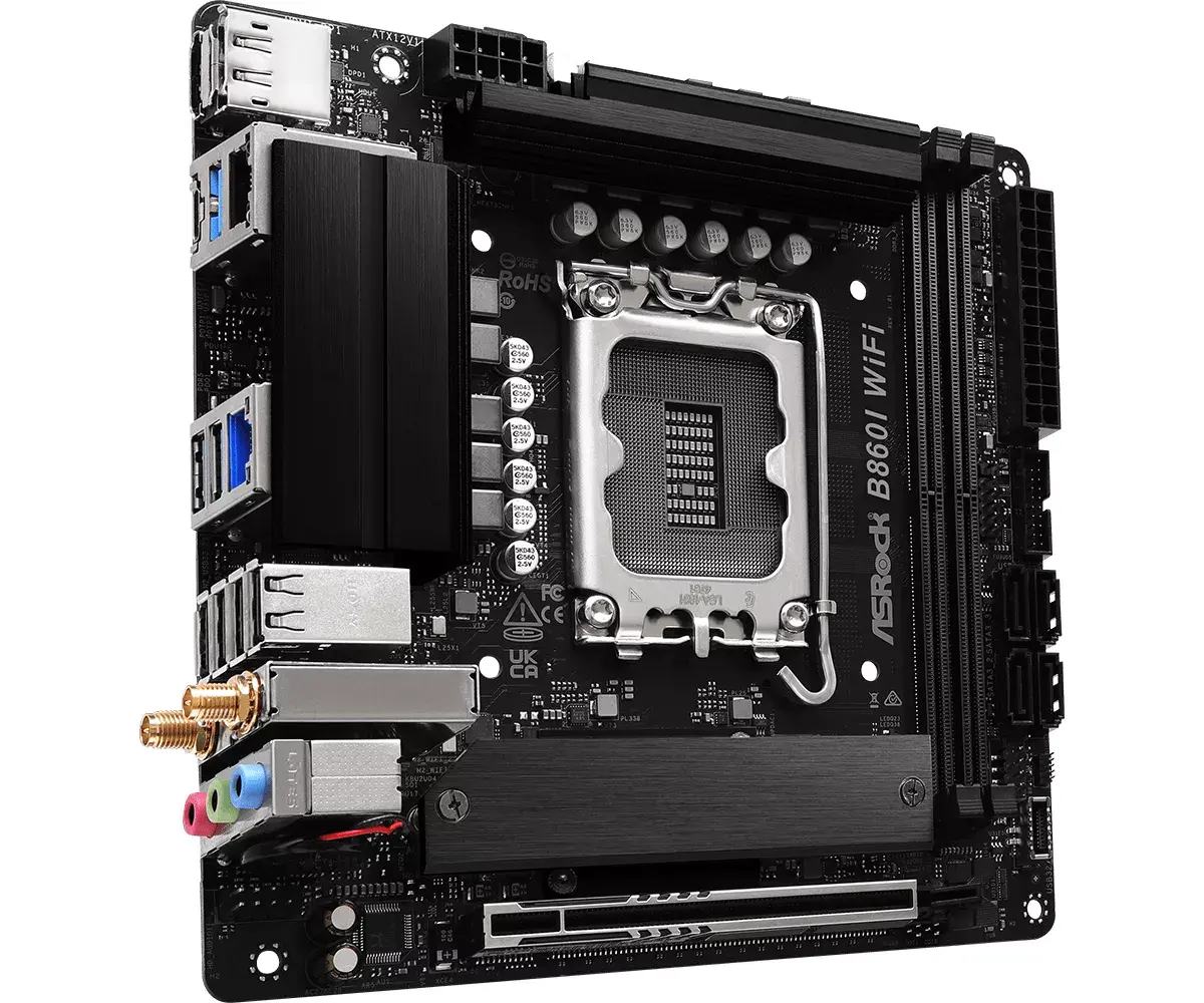 Материнская плата ASRock B860I WiFi mini ITX Photo 4