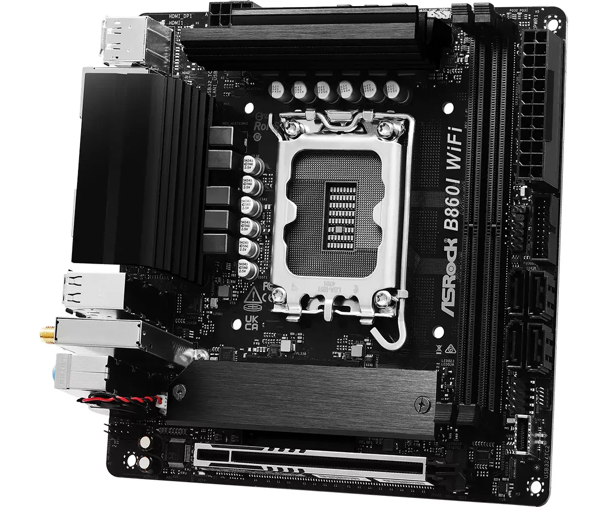 Материнская плата ASRock B860I WiFi mini ITX Photo 5