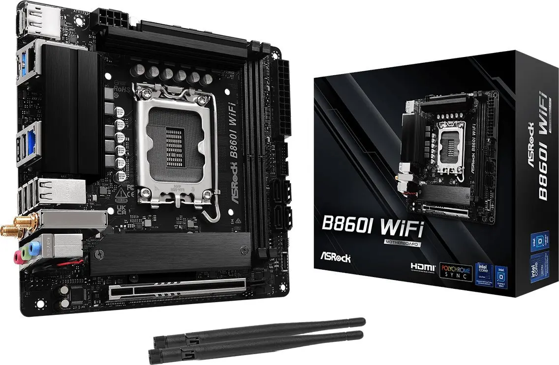 ASROCK B860I WiFi Mini ITX mātesplate