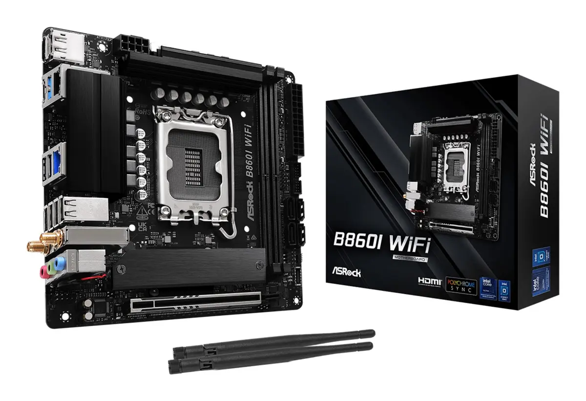 ASROCK B860I WiFi Mini ITX mātesplate