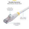 StarTech Cat8 Ethernet kabelis 2m zils S/FTP NLBL-2M-CAT8-PATCH Photo 11