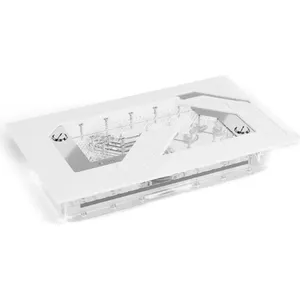 Alphacool Distroplate Apex Dark Base Pro 901 RGB Support — distribution plate for PC water cooling, model 14658