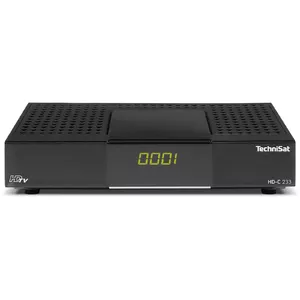 Cable Receiver TechniSat HD-C 233 Black DVB-C 1 Tuner