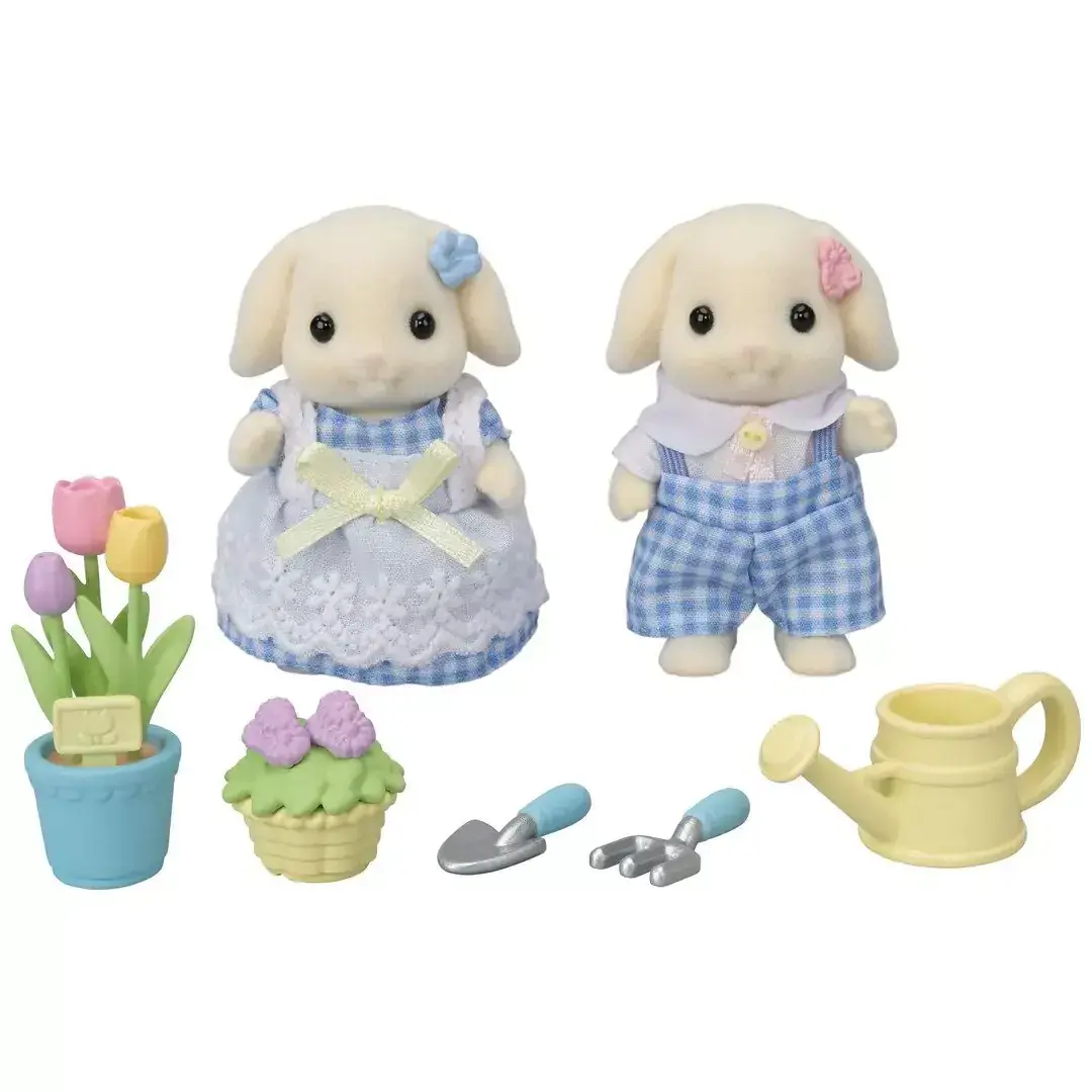 Epoch Sylvanian Families Blossom Gardening Set — Кролики Флора Photo 2