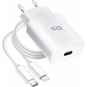Charger blue star 1x USB-C 3 A – single-port USB-C 3 A charging adapter