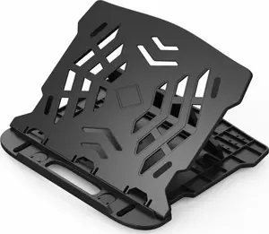 Laptop stand Q-Connect KF14470 — black, 25.5×28×2.2 cm