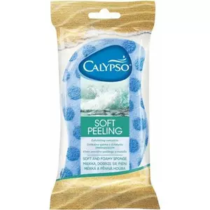 Vannas sūklis Calypso Soft Peeling CL038 — mīksta pīlinga sūklis ādas skrubēšanai