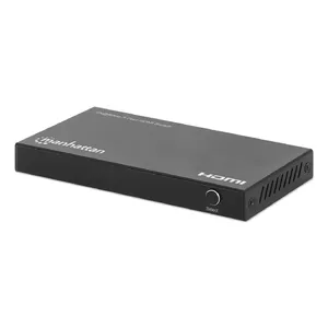 HDMI Switch 3x1 MANHATTAN 18G Automatic Manual IR Remote Control Black