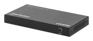 HDMI Switch 3x1 MANHATTAN 18G Automatic Manual IR Remote Control Black