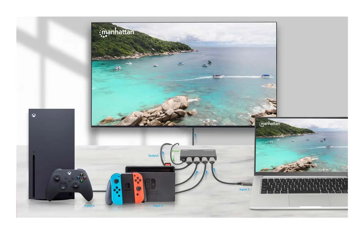 HDMI Switch 3x1 MANHATTAN Photo 8