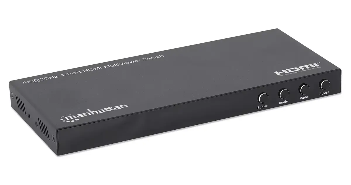 HDMI Multiviewer Switch Manhattan 4K 4-Port Photo 4
